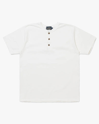 Studio D'Artisan 8174 Suvin Gold Seamless Henley - White