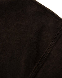 Studio D'Artisan 8198 Amami Mud-Dyed Loopwheeled T-Shirt - Dark Brown