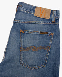 Nudie Steady Eddie II Regular Tapered Mens Jeans - Blue Haze | Nudie Jeans Jeans | JEANSTORE