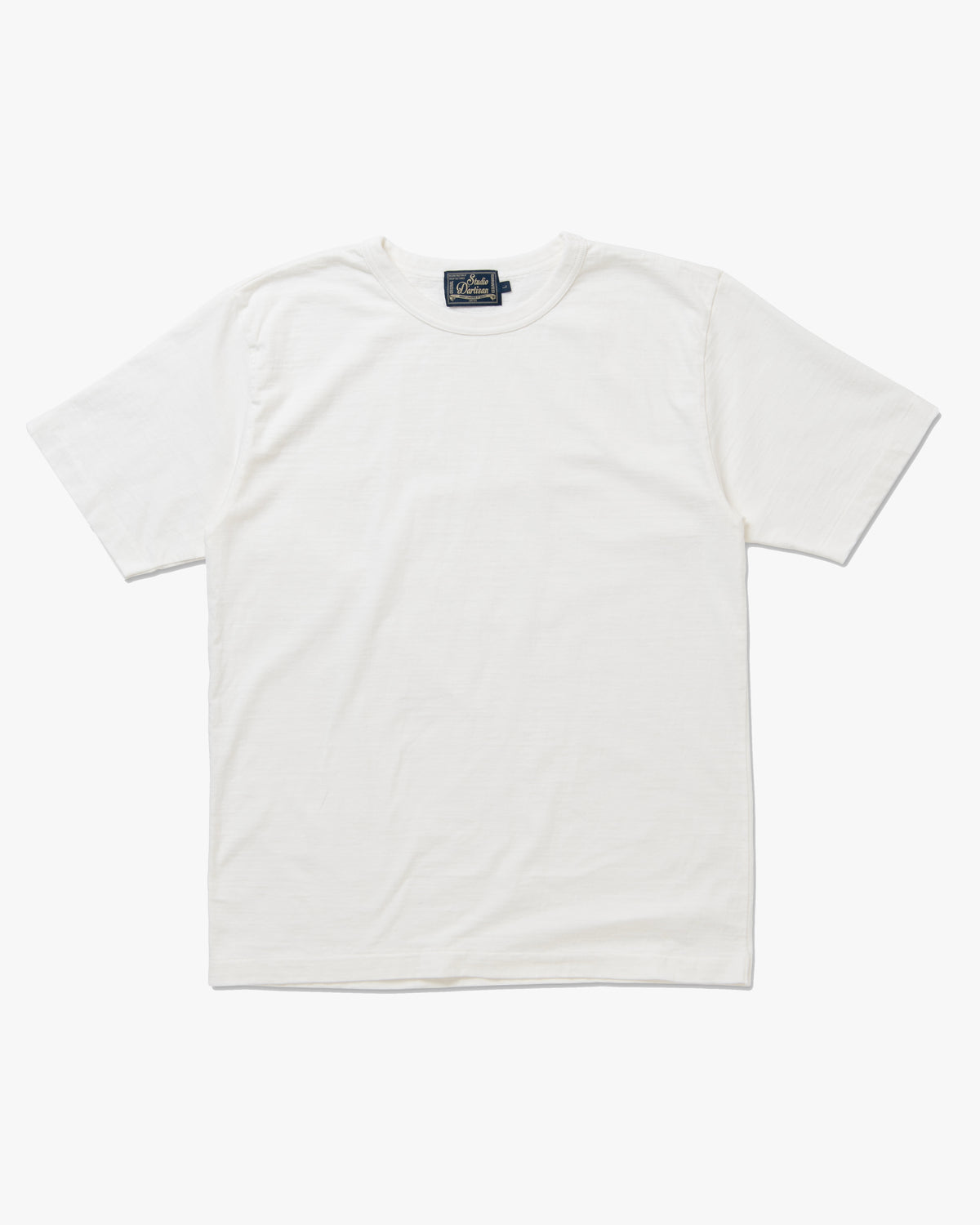 Studio D'Artisan 8204 Ishikawadai Knit Jersey Tee - White