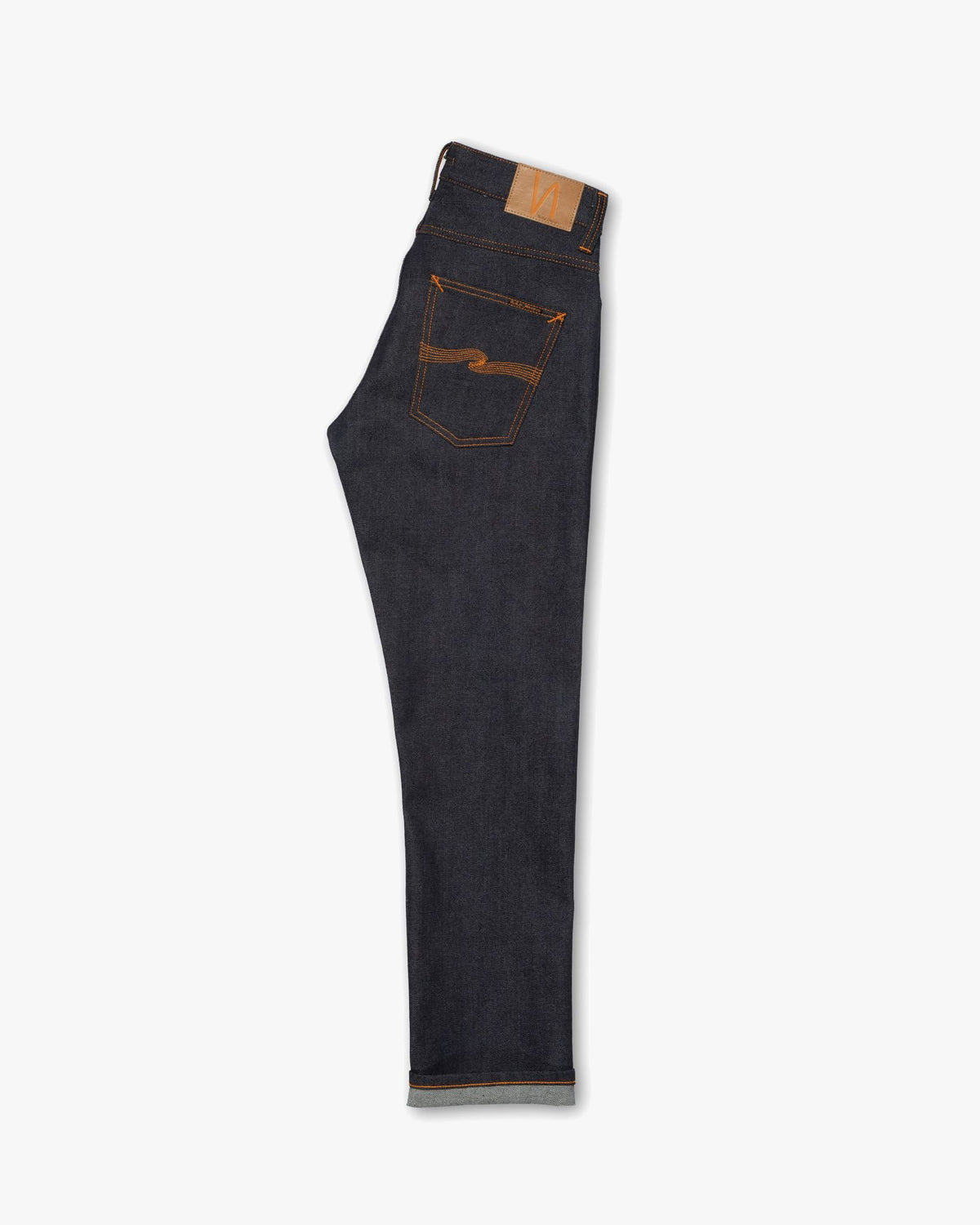 Nudie Grim Tim Slim Straight Mens Jeans - Dry Japan Selvage | Nudie Jeans Jeans | JEANSTORE