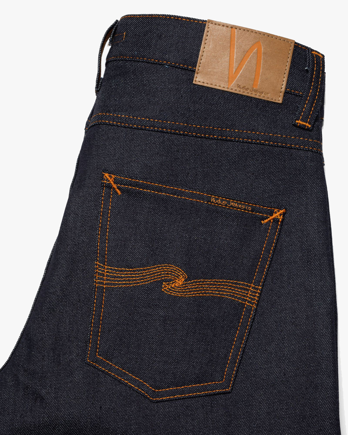 Nudie Grim Tim Slim Straight Mens Jeans - Dry Japan Selvage | Nudie Jeans Jeans | JEANSTORE