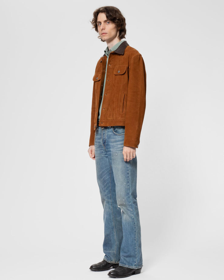 Nudie Jeans Danny Suede Jacket - Tobacco | Nudie Jeans Jackets & Coats | JEANSTORE