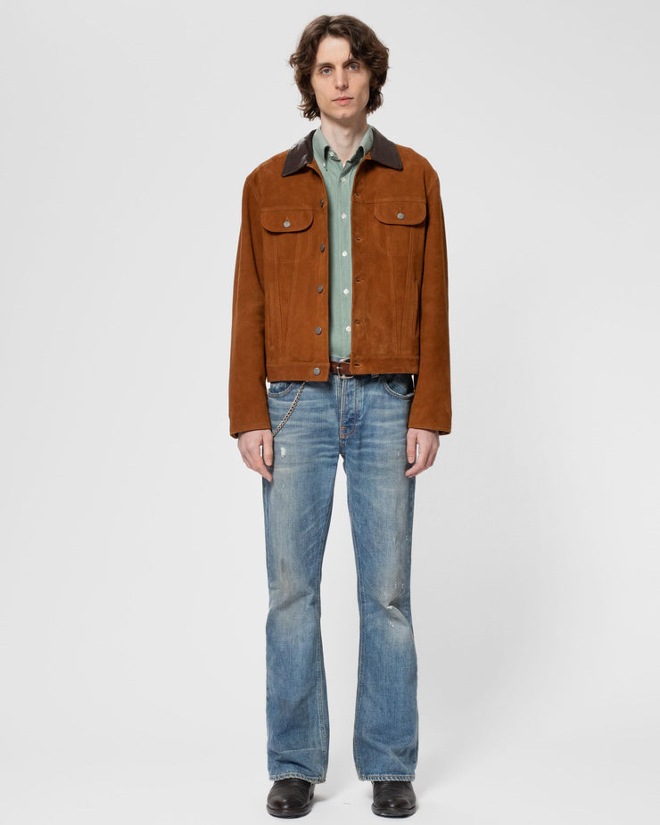 Nudie Jeans Danny Suede Jacket - Tobacco | Nudie Jeans Jackets & Coats | JEANSTORE