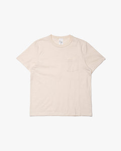 Nudie Jeans Roy Heavy Slub Tee - Ecru
