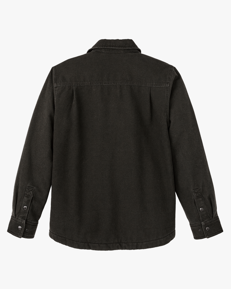 Filson Fleece Lined Canvas Jac-Shirt - Peat