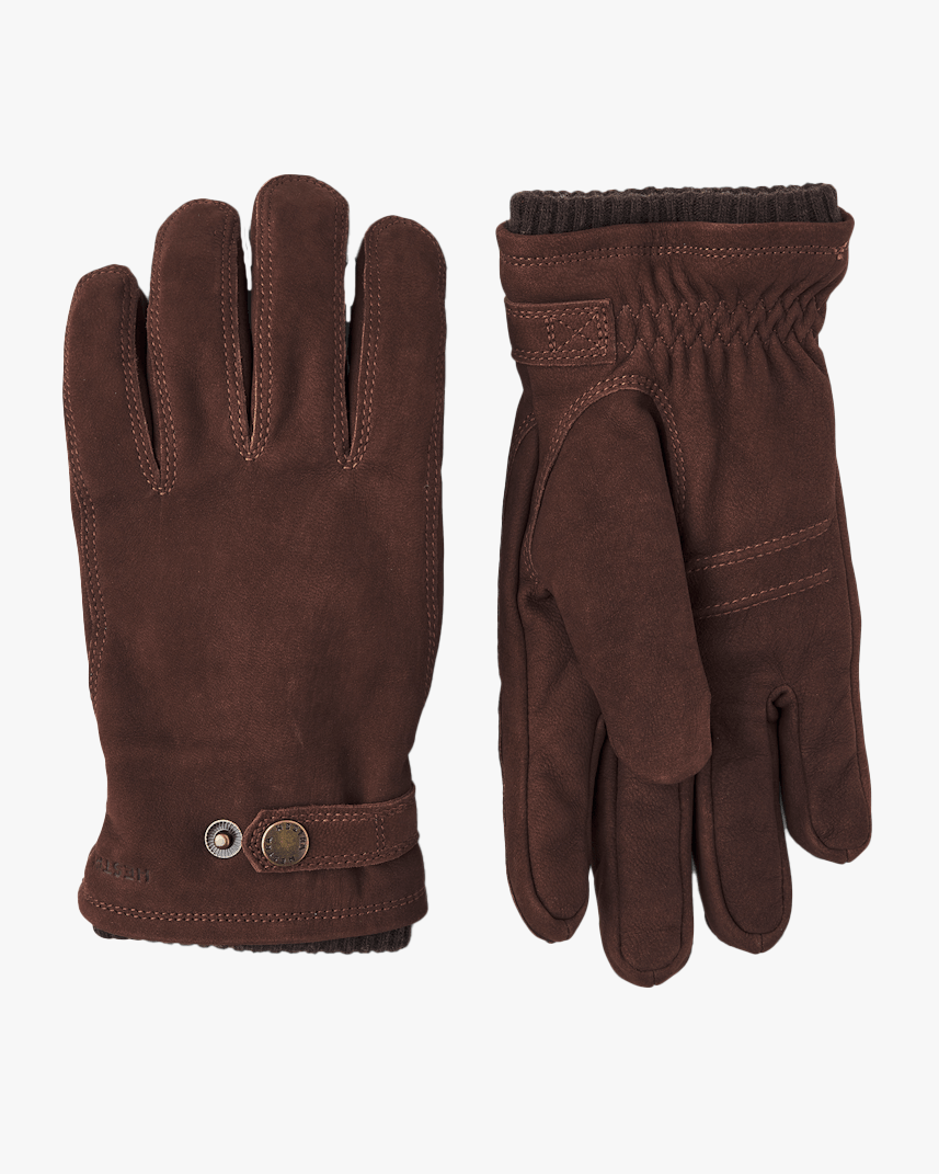 Hestra Bergvik Nubuck Goatskin Gloves - Espresso
