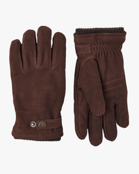 Hestra Bergvik Nubuck Goatskin Gloves - Espresso