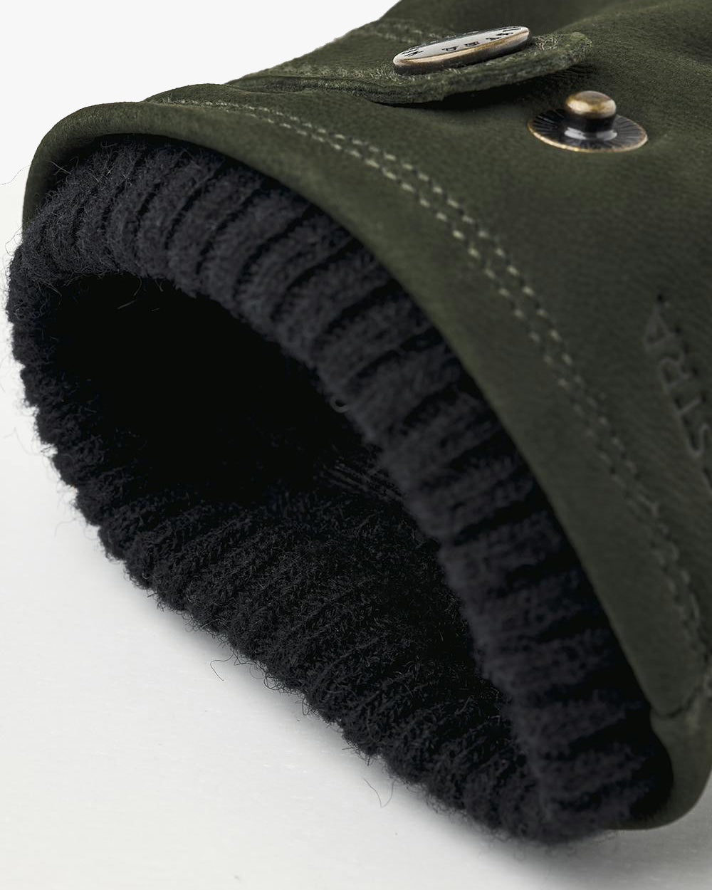 Hestra Bergvik Nubuck Goatskin Gloves - Bottle Green | Hestra Gloves | JEANSTORE