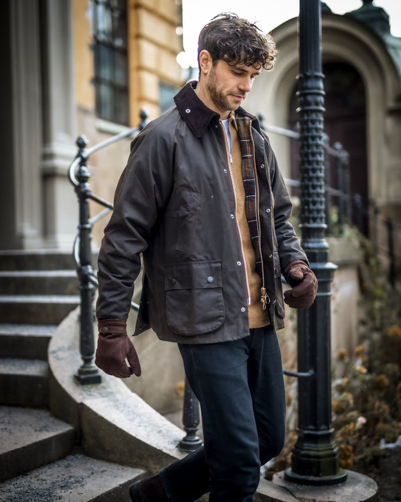 Hestra Bergvik Nubuck Goatskin Gloves - Espresso