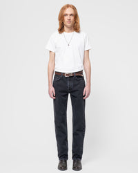 Nudie Rad Rufus Regular Straight Mens Jeans - Black Vintage | Nudie Jeans Jeans | JEANSTORE