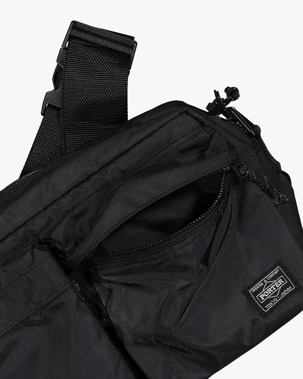 Porter-Yoshida & Co. Force 2-Way Waist Bag - Black | Porter-Yoshida & Co. Bags | JEANSTORE