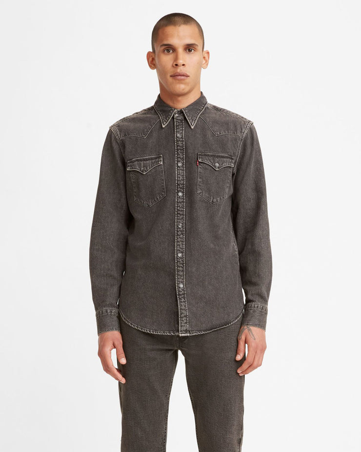 Levi's® Barstow Western Standard Denim Shirt - Black Washed