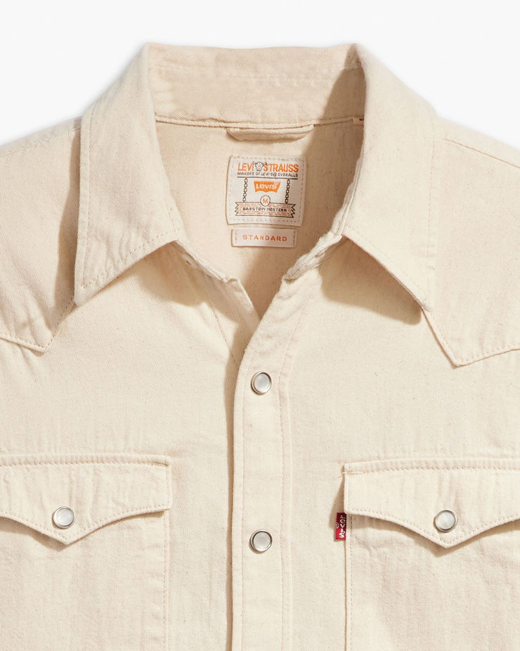Levi's® Barstow Western Standard Denim Shirt - Eddlyn Ecru