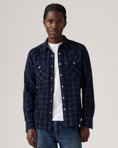 Levi's® Barstow Western Standard Corduroy Shirt - Dory Indigo