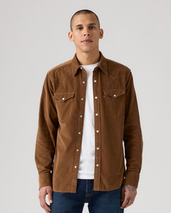 Levi's® Barstow Western Standard Corduroy Shirt - Bison