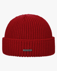 Stetson Merino Wool Beanie - Cherry | Stetson Hats | JEANSTORE