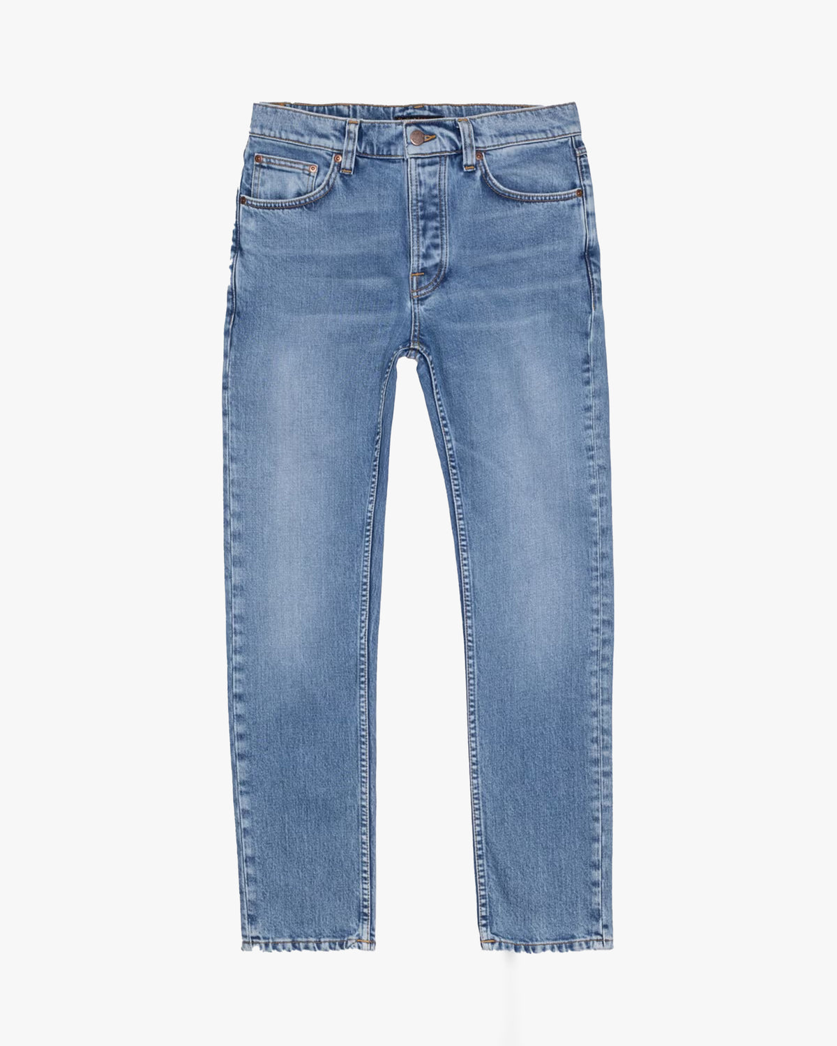 Nudie Solid Ollie Slim Fit Mens Jeans - Worn Vintage