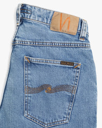 Nudie Solid Ollie Slim Fit Mens Jeans - Worn Vintage