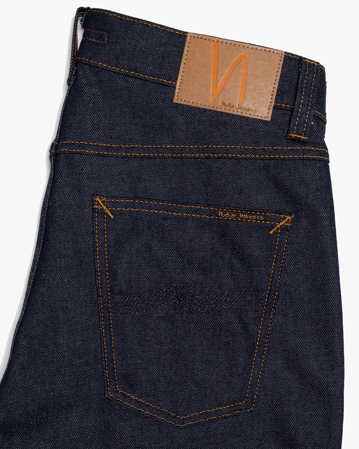 Nudie Solid Ollie Slim Fit Mens Jeans - Dry Abyss | Nudie Jeans Jeans | JEANSTORE