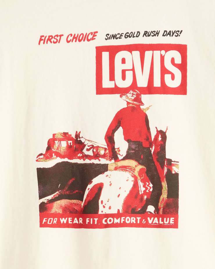 Levi's® Vintage Fit Graphic Tee - First Choice 1 Egret