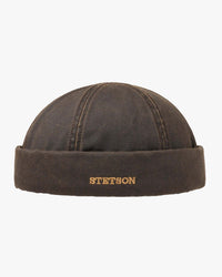 Stetson Cotton Blend Docker Cap - Brown