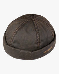 Stetson Cotton Blend Docker Cap - Brown
