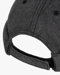 Stetson Cotton Melange Docker Cap - Dark Grey