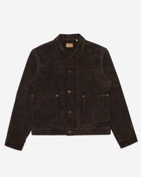 Nudie Jeans Dante II Suede Jacket - Dark Brown | Nudie Jeans Jackets & Coats | JEANSTORE