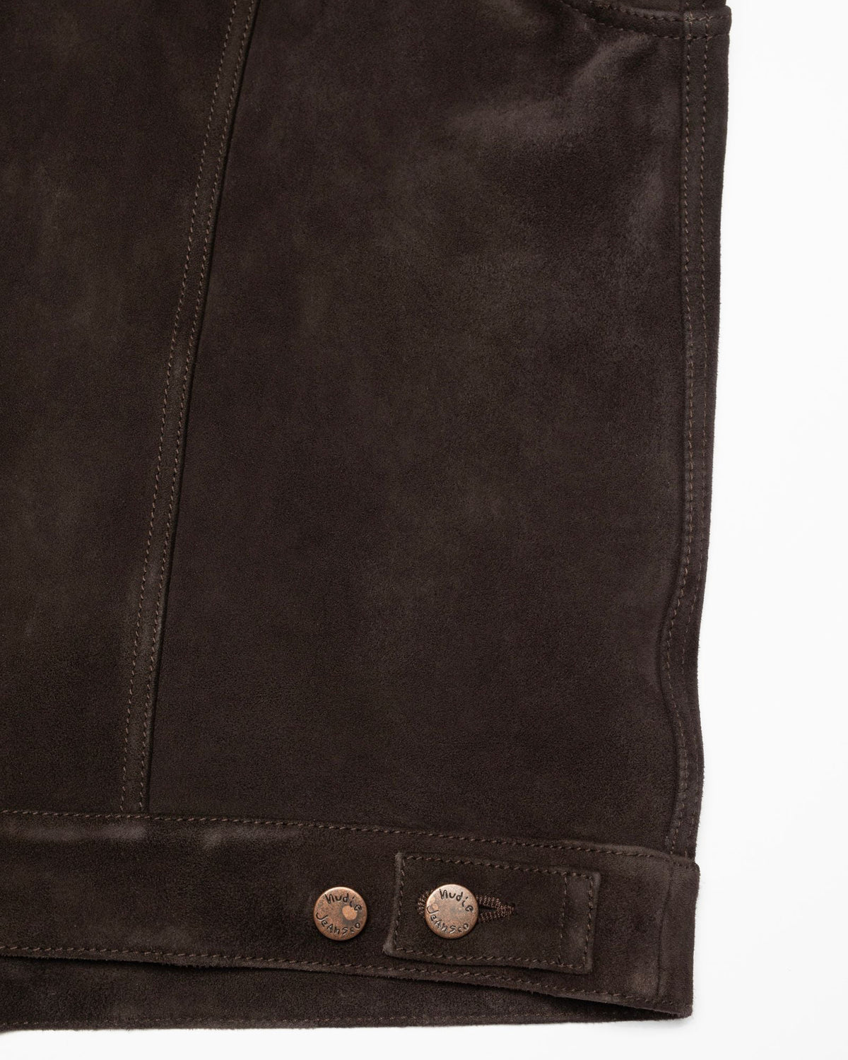 Nudie Jeans Dante II Suede Jacket - Dark Brown | Nudie Jeans Jackets & Coats | JEANSTORE