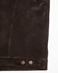 Nudie Jeans Dante II Suede Jacket - Dark Brown | Nudie Jeans Jackets & Coats | JEANSTORE