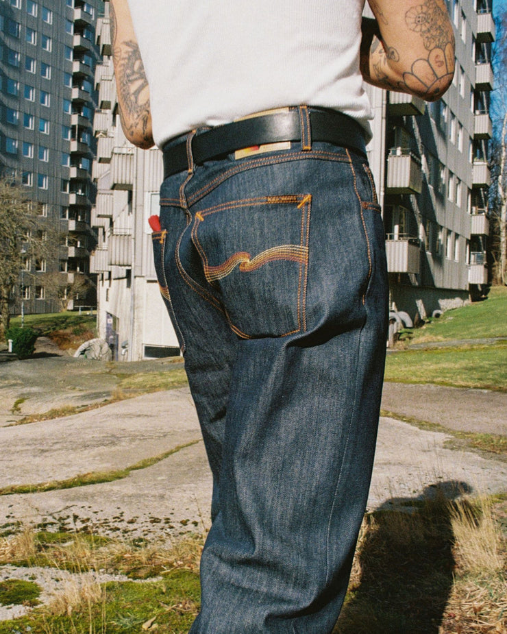 Nudie Tuff Tony Loose Fit Mens Jeans - Dry Sunburns