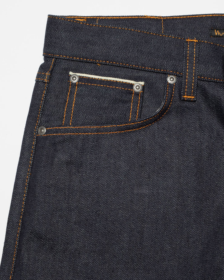 Nudie Steady Eddie II Regular Tapered Mens Jeans - Dry Dusk Selvage