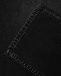 Nudie Solid Ollie Slim Fit Mens Jeans - Black Force | Nudie Jeans Jeans | JEANSTORE
