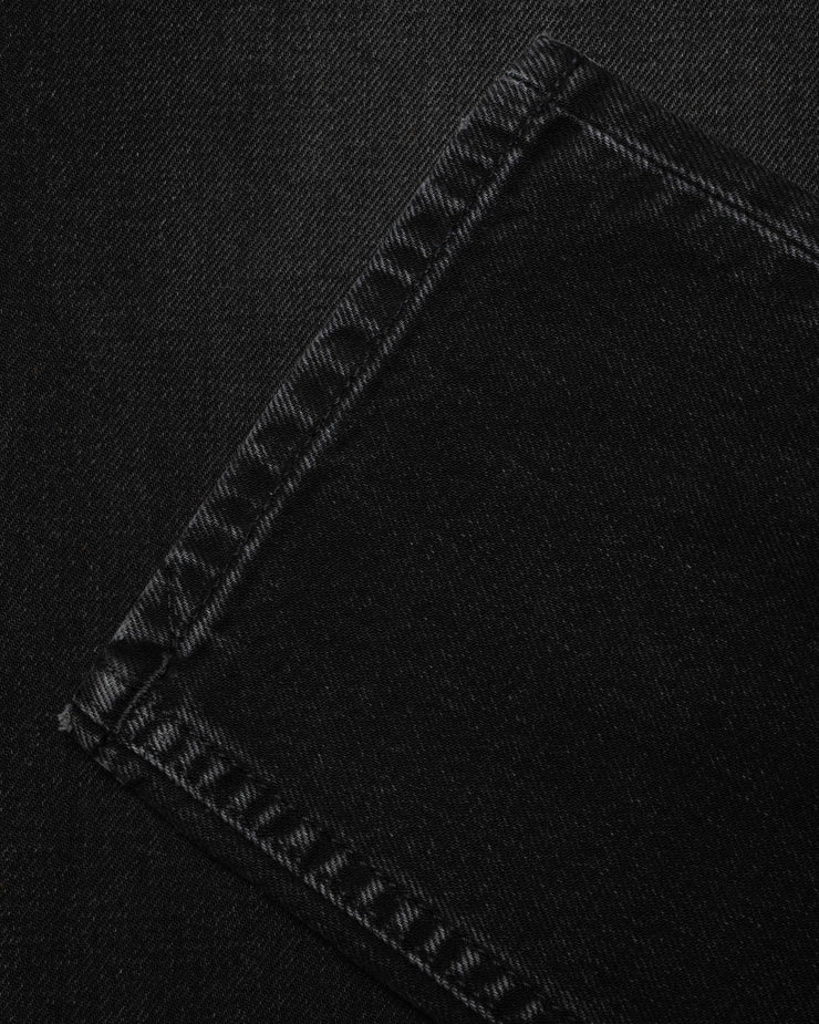 Nudie Solid Ollie Slim Fit Mens Jeans - Black Force | Nudie Jeans Jeans | JEANSTORE