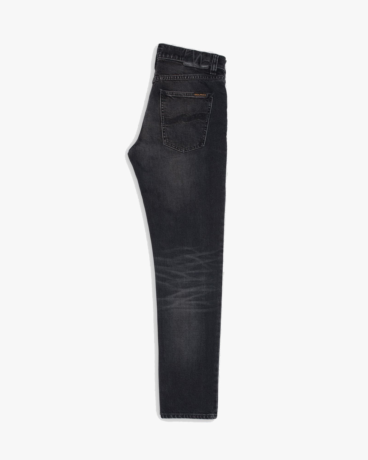 Nudie Solid Ollie Slim Fit Mens Jeans - Black Force | Nudie Jeans Jeans | JEANSTORE
