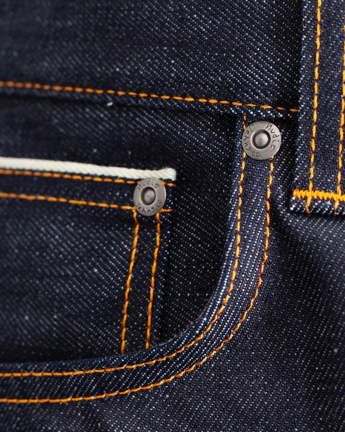 Nudie Rad Rufus Regular Straight Mens Jeans - Dry Dusk Selvedge | Nudie Jeans Jeans | JEANSTORE