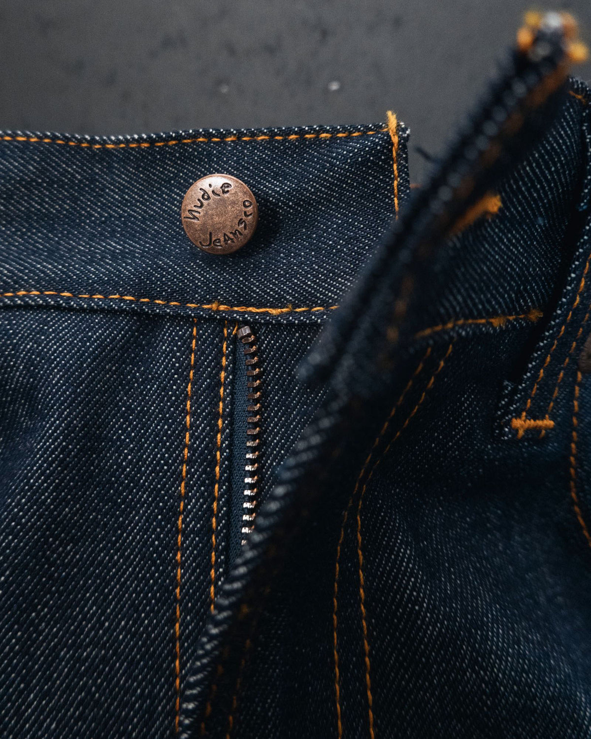 Nudie Lean Dean Slim Tapered Mens Jeans - Dry Sunburns