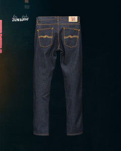 Nudie Lean Dean Slim Tapered Mens Jeans - Dry Sunburns