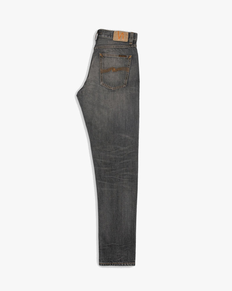 Nudie Steady Eddie II Regular Tapered Mens Jeans - Grey Crosshatch | Nudie Jeans Jeans | JEANSTORE