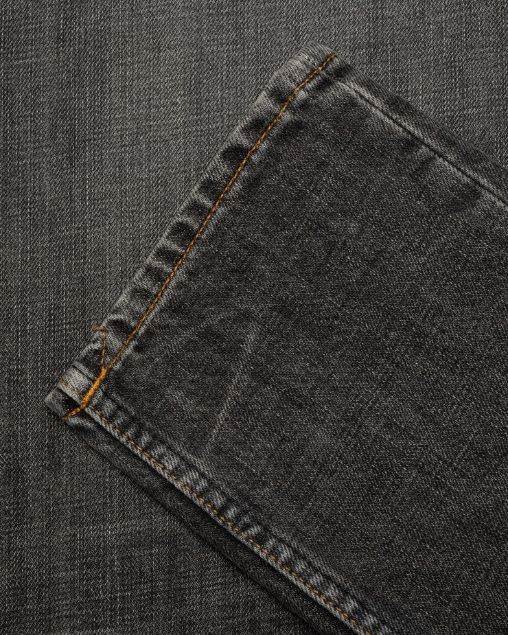 Nudie Steady Eddie II Regular Tapered Mens Jeans - Grey Crosshatch | Nudie Jeans Jeans | JEANSTORE