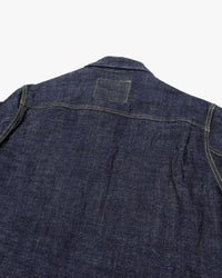 FOB Factory F2384 G3 Selvedge Denim Pullover Jacket - Onewash | FOB Factory Jackets & Coats | Jeanstore