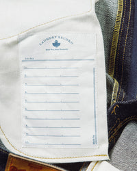 Omoto Denim 0815 Loose Fit 13.5oz Selvedge Jeans - Onewash