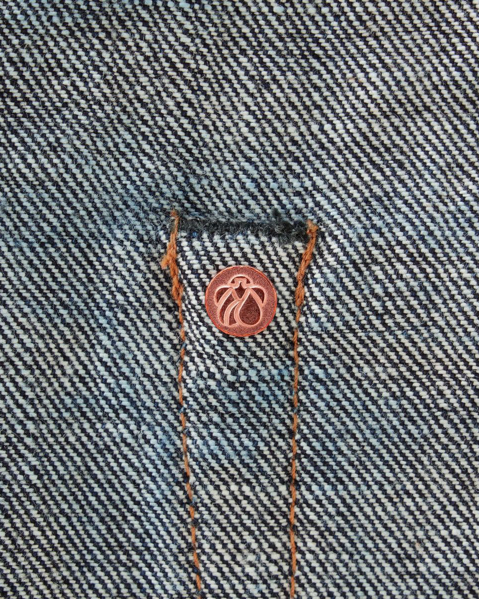 MOMOTARO JEANS #100 Classic Straight Fit Mens Jeans - 15.7oz Zimbabwe Cotton Selvedge Denim / Button | MOMOTARO JEANS Jeans | JEANSTORE