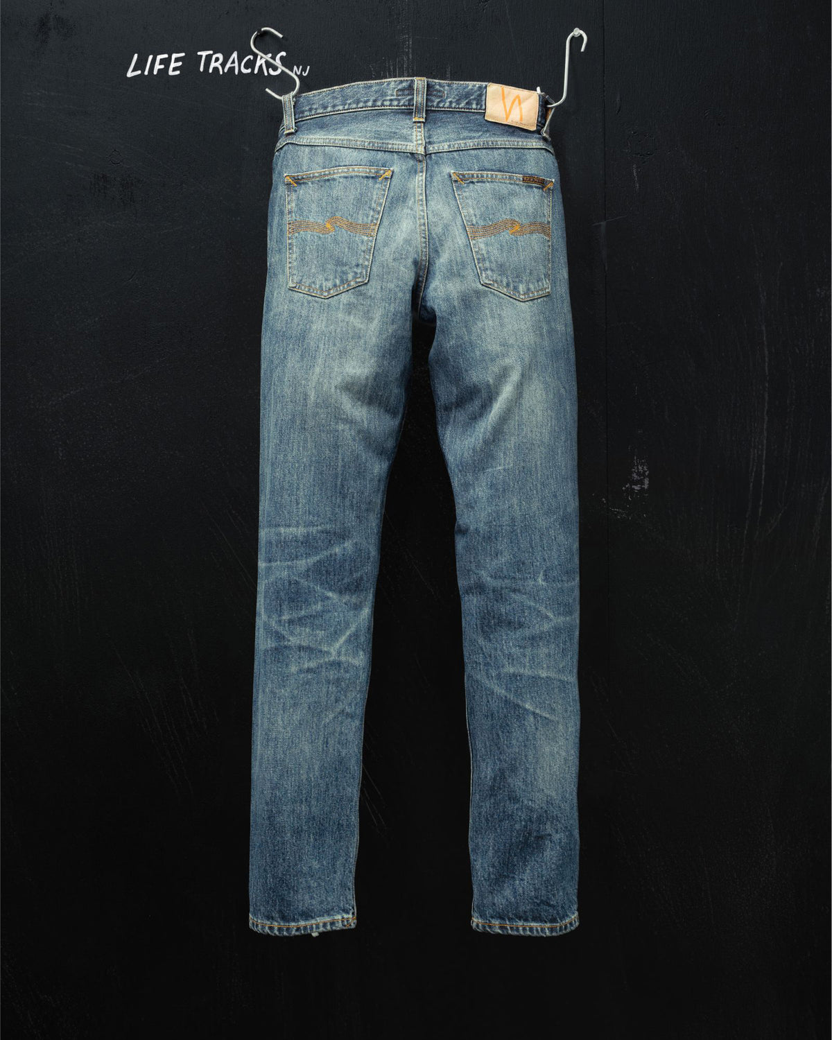 Nudie Gritty Jackson Regular Fit Mens Jeans - Thriller Tracks