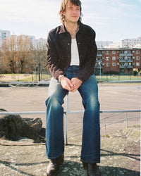Nudie Flare Glenn Flared Mens Jeans - Old News
