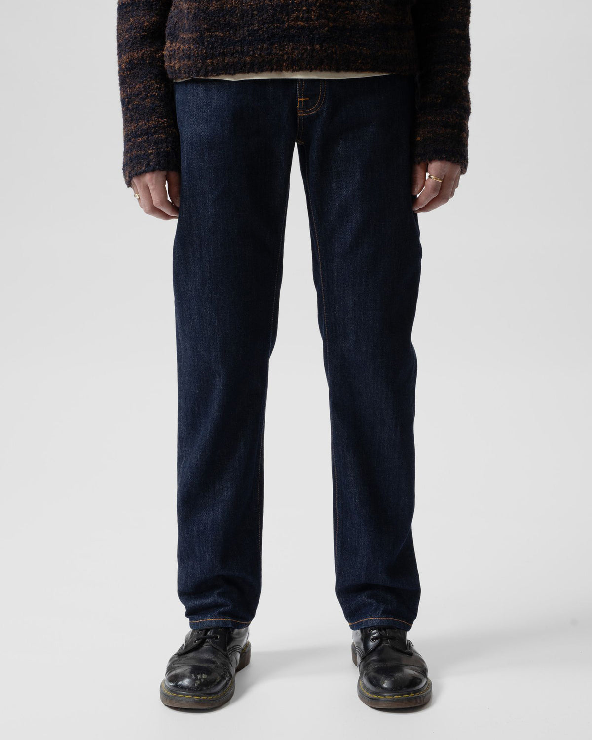 Nudie Rad Rufus Regular Straight Mens Jeans - Blue One Wash | Nudie Jeans Jeans | JEANSTORE