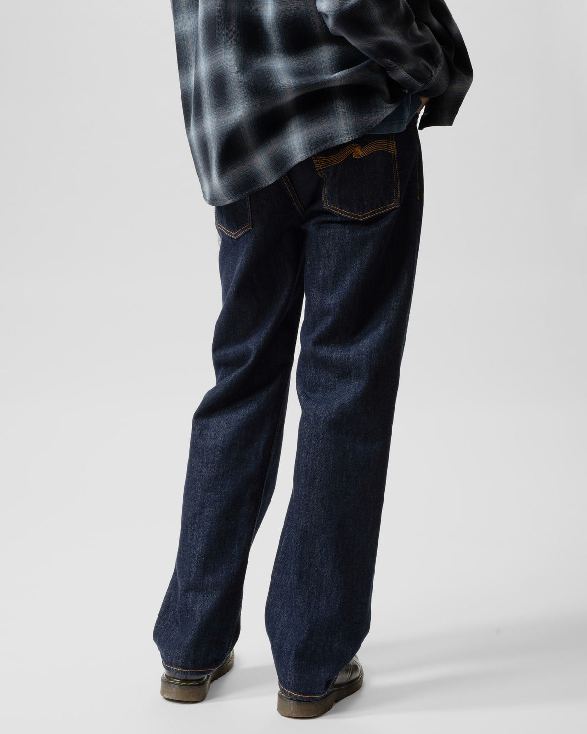 Nudie Tuff Tony Loose Fit Mens Jeans - One Wash