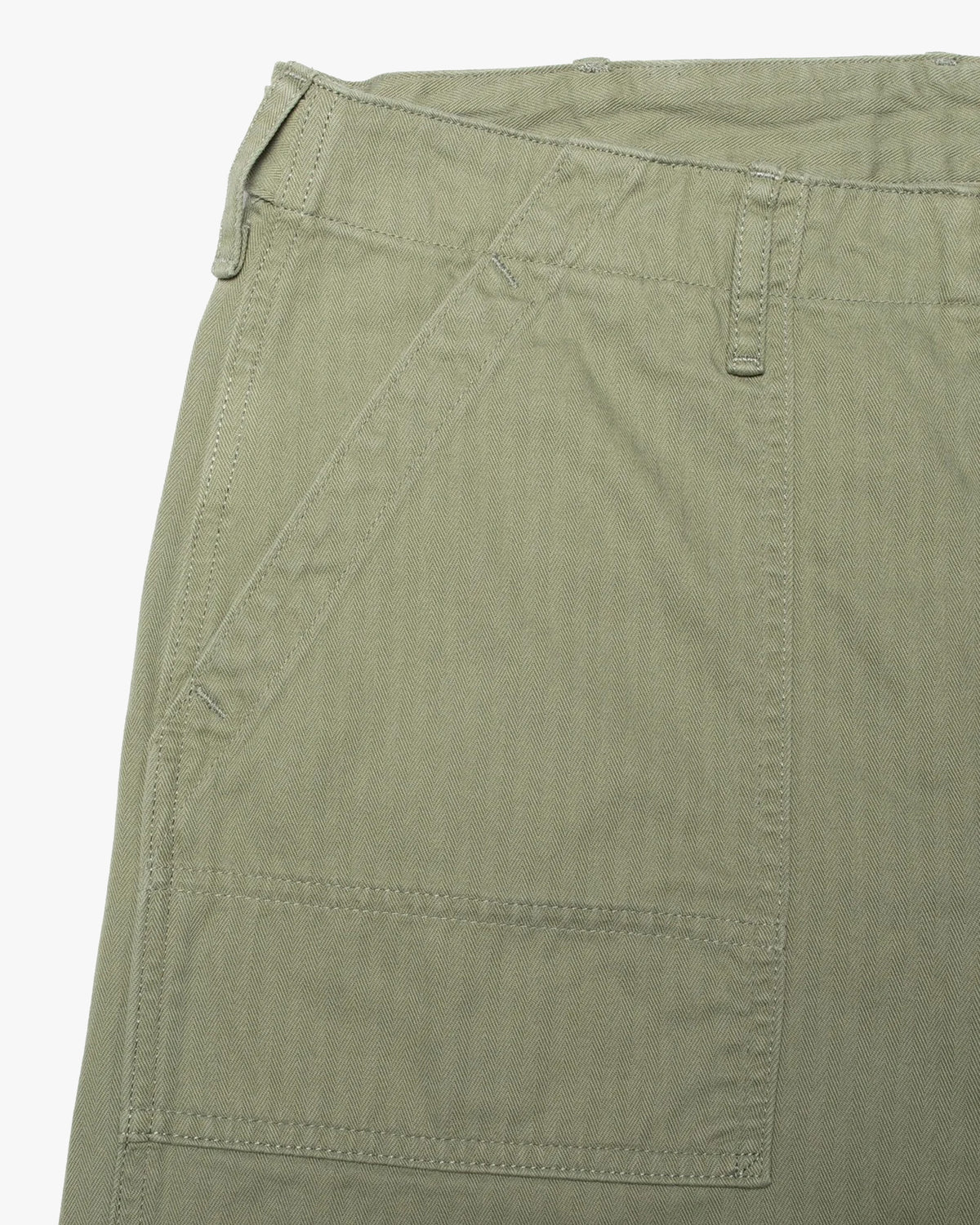 Nudie Tuff Tony Loose Fit Mens Fatigue Pants - Pale Green