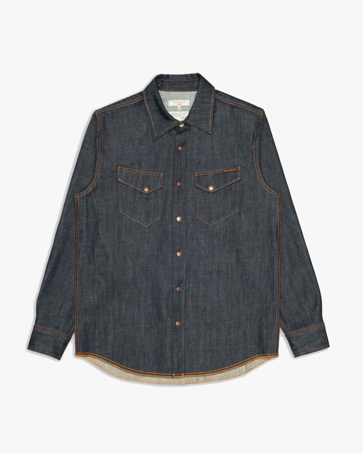 Nudie Jeans Gunnar Denim Shirt - Dry Streaky | Nudie Jeans Shirts | Jeanstore
